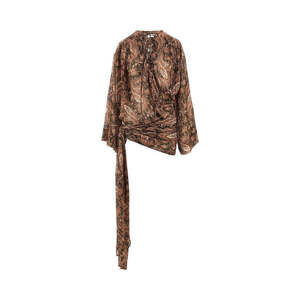 The Andamane Paisley Georgette Indira Mini Dress